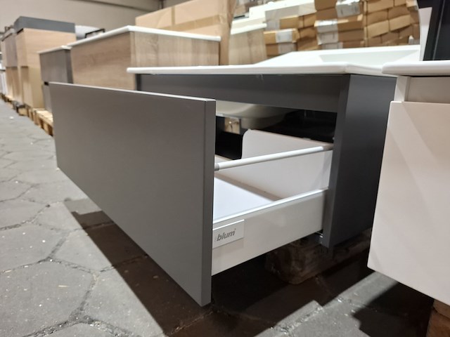 Badmeubel mat antraciet - afbeelding 7 van  11