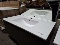 Badmeubel mat antraciet - afbeelding 10 van  11