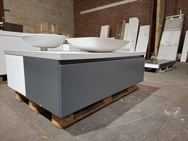 Badmeubel mat antraciet - afbeelding 4 van  11