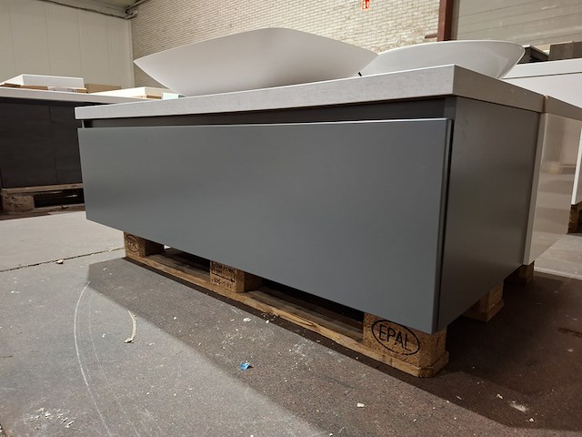 Badmeubel mat antraciet - afbeelding 5 van  11