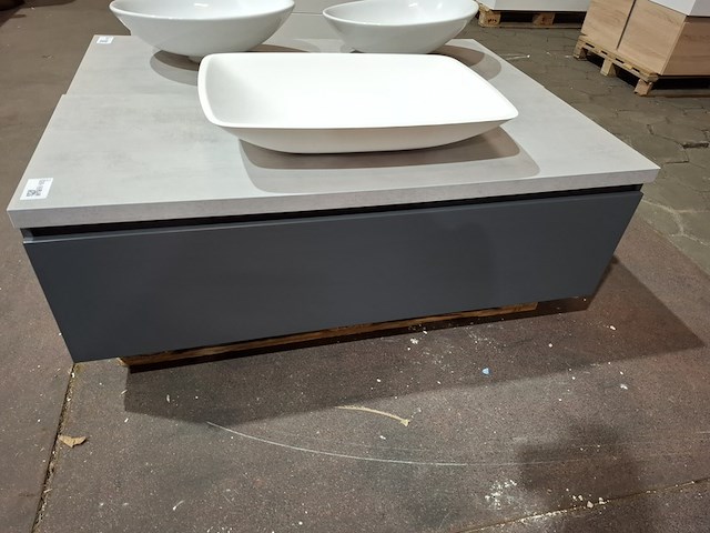 Badmeubel mat antraciet - afbeelding 6 van  11