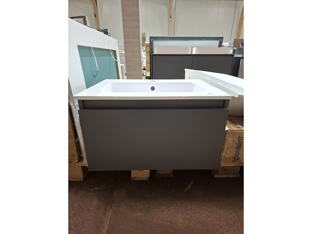 Badmeubel mat antraciet - afbeelding 1 van  9