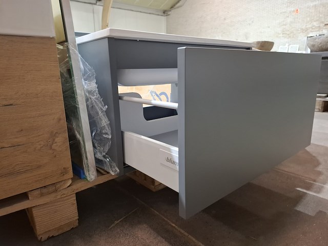 Badmeubel mat antraciet - afbeelding 4 van  9