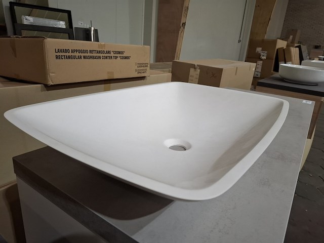 Badmeubel mat wit - afbeelding 5 van  13