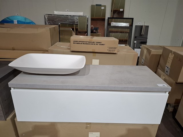 Badmeubel mat wit - afbeelding 7 van  13