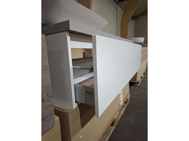 Badmeubel mat wit - afbeelding 9 van  13