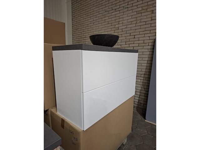 Badmeubel mat wit - afbeelding 7 van  13