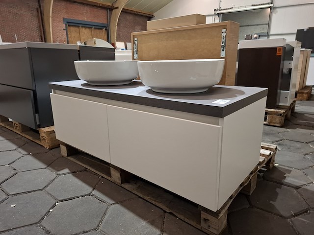 Badmeubel mat wit - afbeelding 6 van  13