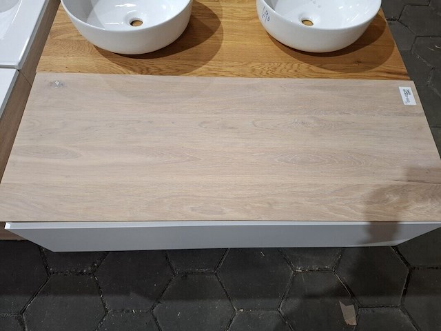 Badmeubel mat wit - afbeelding 3 van  13