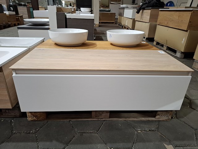 Badmeubel mat wit - afbeelding 1 van  13