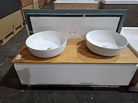 Badmeubel mat wit - afbeelding 1 van  11