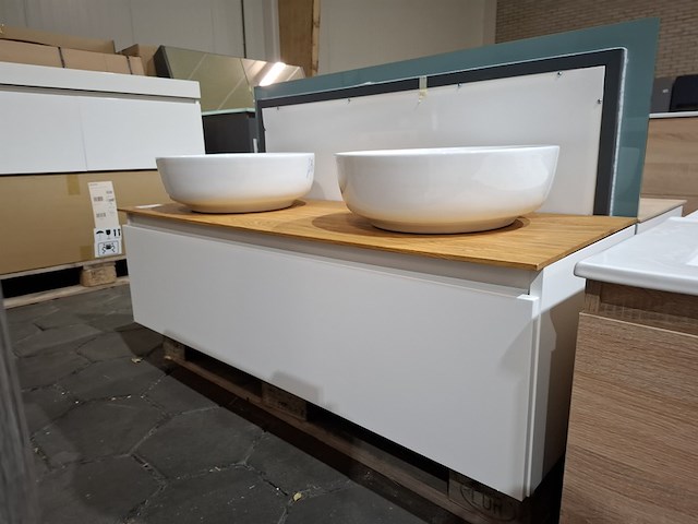 Badmeubel mat wit - afbeelding 4 van  11