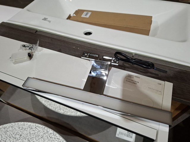 Badmeubel mat wit - afbeelding 7 van  15