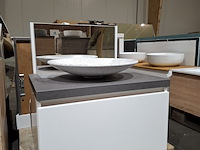 Badmeubel mat wit - afbeelding 1 van  15