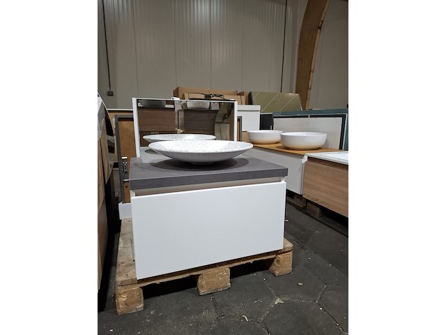 Badmeubel mat wit - afbeelding 8 van  15