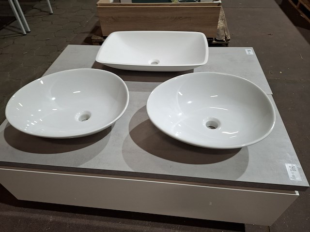 Badmeubel mat wit - afbeelding 4 van  12