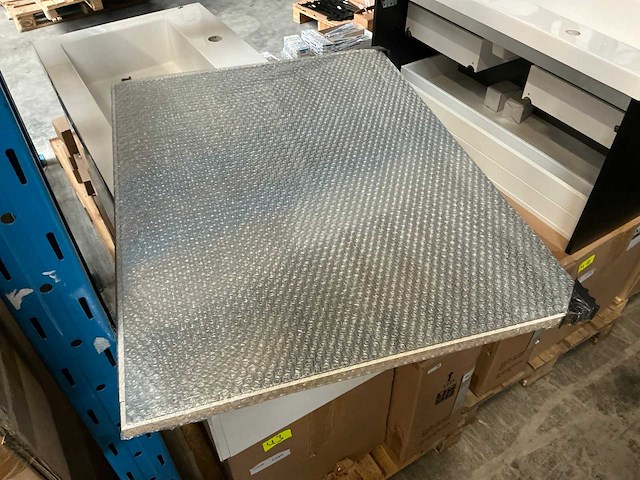 Badmeubel met spiegel (80x45x52 cm) - afbeelding 4 van  4