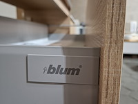 Badmeubel met waskom, eiken - afbeelding 8 van  12