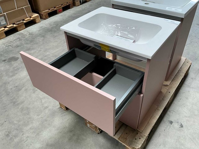 Badmeubel pink 60cm - afbeelding 5 van  6