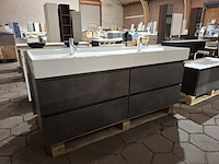 Badmeubel primabad, antraciet - afbeelding 1 van  15