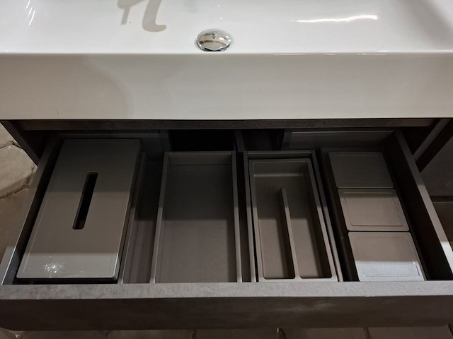 Badmeubel primabad, antraciet - afbeelding 11 van  15