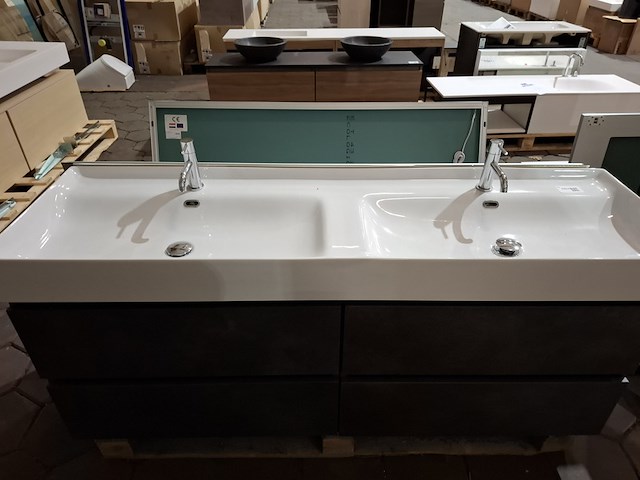 Badmeubel primabad, antraciet - afbeelding 13 van  15