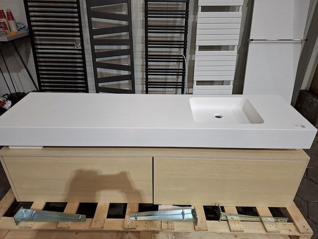 Badmeubel primabad, eiken - afbeelding 4 van  8