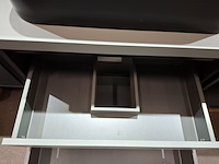 Badmeubel primabad, mat zwart/mat grijs - afbeelding 11 van  14