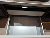 Badmeubel primabad, mat zwart/mat grijs - afbeelding 12 van  14