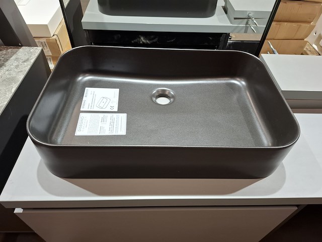 Badmeubel primabad, mat zwart/mat grijs - afbeelding 14 van  14