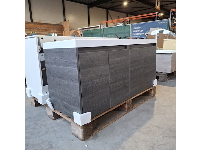 Badmeubel riho, porto, azabache - afbeelding 4 van  10