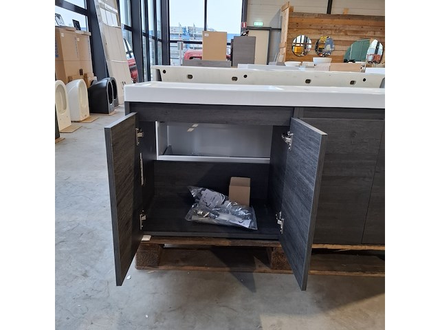 Badmeubel riho, porto, azabache - afbeelding 9 van  10