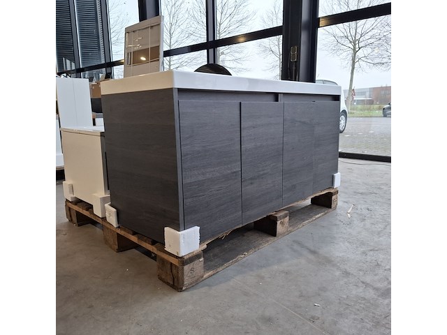 Badmeubel riho, porto, azabache - afbeelding 6 van  13