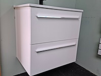 Badmeubel sanijura, mundo, mat wit - afbeelding 6 van  12