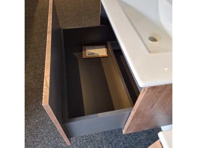 Badmeubel, sanisupply, 3-d, eiken - afbeelding 8 van  12