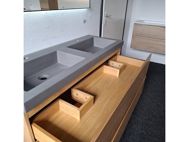 Badmeubel, sanisupply, solid wood - afbeelding 11 van  14