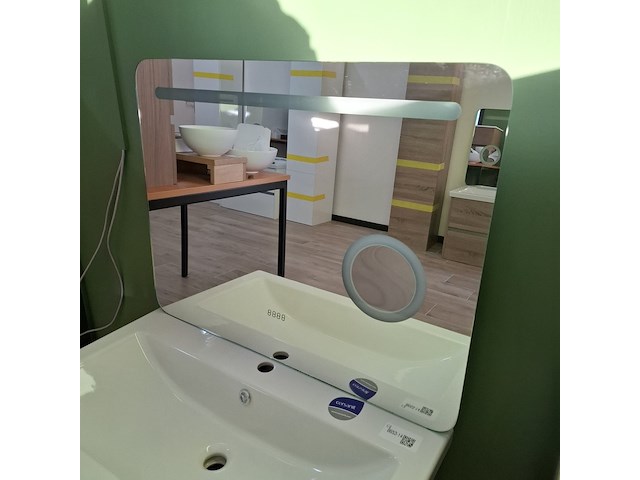 Badmeubel sanox, como, grijs eiken - afbeelding 3 van  11