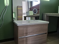 Badmeubel sanox, como, grijs eiken - afbeelding 4 van  11