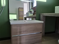 Badmeubel sanox, como, grijs eiken - afbeelding 5 van  11