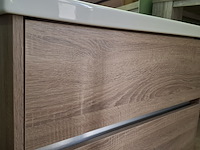 Badmeubel sanox, como, grijs eiken - afbeelding 11 van  11