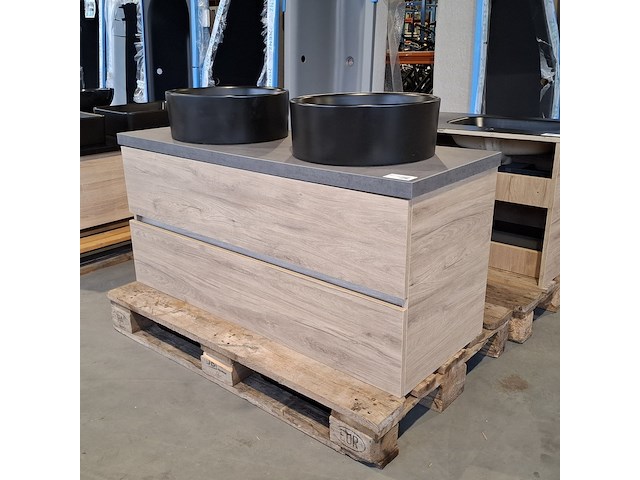 Badmeubel, solar, eiken - afbeelding 1 van  11