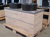 Badmeubel, solar, eiken - afbeelding 1 van  11