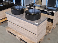 Badmeubel, solar, eiken - afbeelding 4 van  11