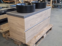 Badmeubel, solar, eiken - afbeelding 6 van  11