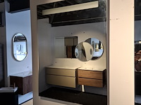 Badmeubel, solar, novo, glans zwart - afbeelding 3 van  11