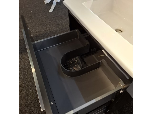 Badmeubel, solar, novo, glans zwart - afbeelding 7 van  11