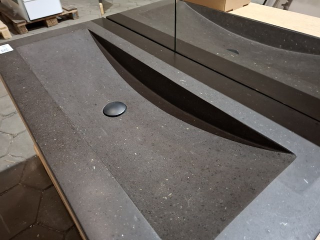 Badmeubel solution 100, smoked oak - afbeelding 2 van  13