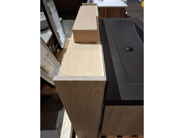 Badmeubel solution 100, smoked oak - afbeelding 4 van  13