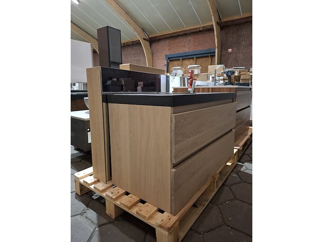 Badmeubel solution 100, smoked oak - afbeelding 7 van  13