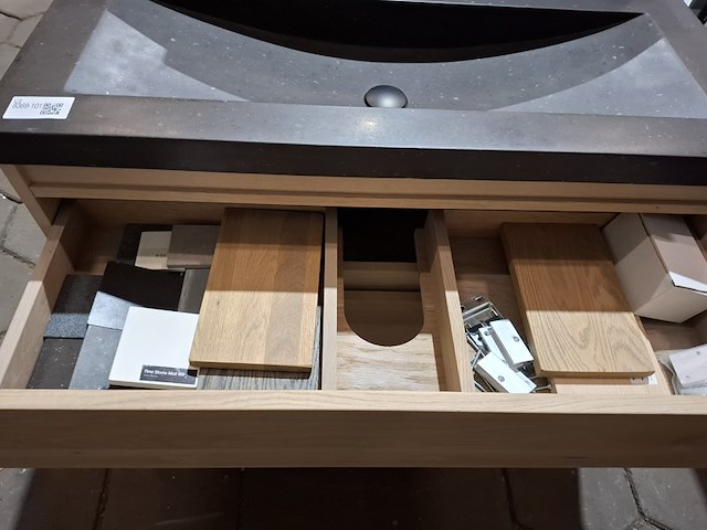 Badmeubel solution 100, smoked oak - afbeelding 9 van  13